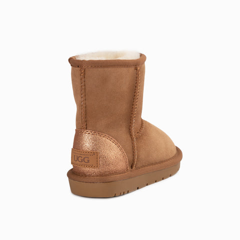 UGG KIDS CLASSIC LONG (GLITZ) BOOTS (WATER RESISTANT)