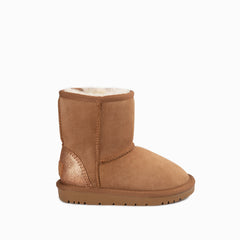 UGG KIDS CLASSIC LONG (GLITZ) BOOTS (WATER RESISTANT)