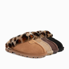 UGG COQUETTE SLIPPER LEOPARD PRINT(WATER RESISTANT)