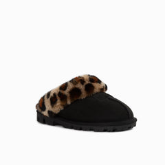 UGG COQUETTE SLIPPER LEOPARD PRINT(WATER RESISTANT)