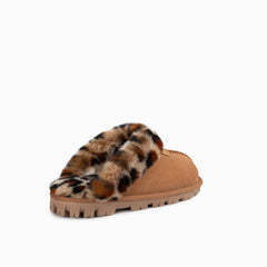 UGG COQUETTE SLIPPER LEOPARD PRINT(WATER RESISTANT)