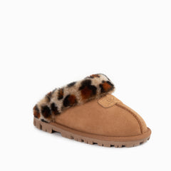 UGG COQUETTE SLIPPER LEOPARD PRINT(WATER RESISTANT)