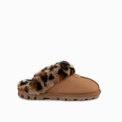 UGG COQUETTE SLIPPER LEOPARD PRINT(WATER RESISTANT)