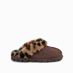 UGG COQUETTE SLIPPER LEOPARD PRINT(WATER RESISTANT)