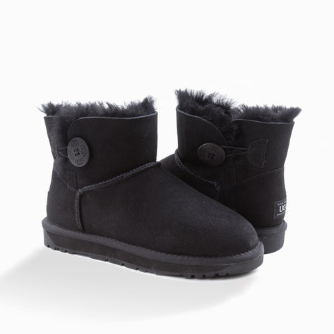 'NEW GENERATION' UGG LADIES CLASSIC MINI BUTTON BOOT