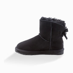 'NEW GENERATION' UGG LADIES CLASSIC MINI BAILEY BOW BOOTS 1 RIBBON BOOT