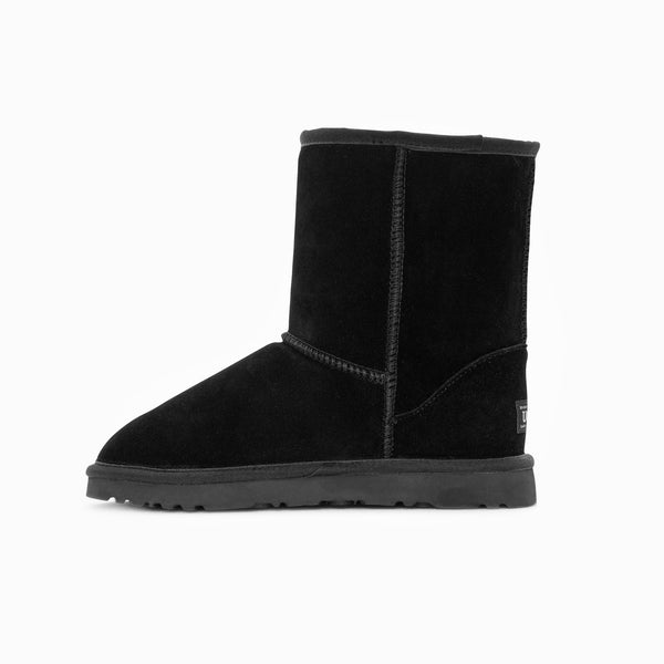 Plain sales black uggs