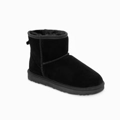 'SUEDE BLEND' UGG CLASSIC UNISEX MINI BOOTS