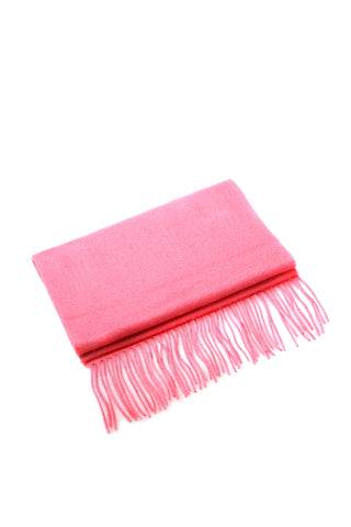 CASHMERE AND WOOL SCARF- WATERMELON
