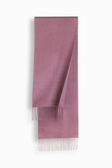 CASHMERE AND WOOL SCARF - DRY ROSE