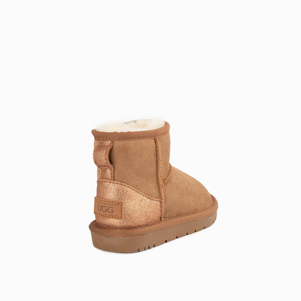 UGG KIDS CLASSIC MINI GLITZ BOOTS WATER RESISTANT OZuggwear