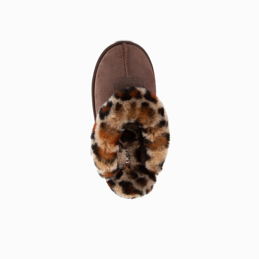 UGG COQUETTE SLIPPER LEOPARD PRINT WATER RESISTANT OZuggwear