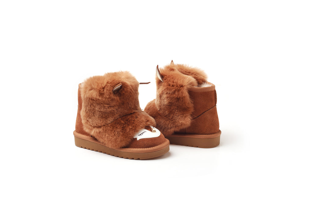 KIDS ZIP FOX BOOTS OZuggwear