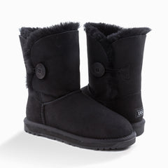 'NEW GENERATION' UGG LADIES CLASSIC 3/4 SHORT BUTTON BOOT