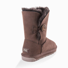 'NEW GENERATION' UGG LADIES CLASSIC 3/4 SHORT BUTTON BOOT