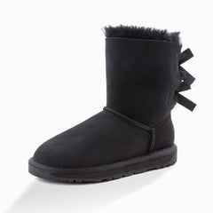 'NEW GENERATION' UGG LADIES CLASSIC BAILEY BOW BOOTS 2 RIBBON BOOT