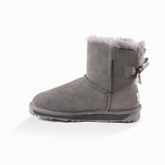 'NEW GENERATION' UGG LADIES CLASSIC MINI BAILEY BOW BOOTS 1 RIBBON BOOT