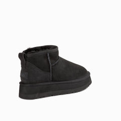 'NEW GENERATION' UGG CLASSIC PLATFORM ULTRA MINI BOOTS (WATER RESISTANT)