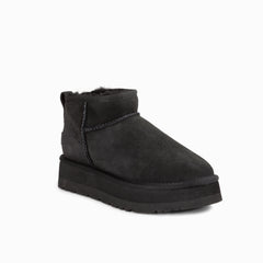 'NEW GENERATION' UGG CLASSIC PLATFORM ULTRA MINI BOOTS (WATER RESISTANT)