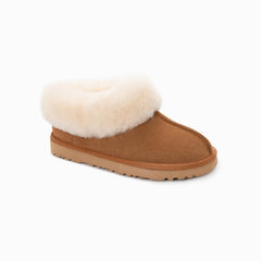 'SUEDE BLEND' UGG UNISEX COLLAR SLIPPER