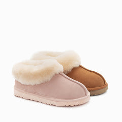 'SUEDE BLEND' UGG UNISEX COLLAR SLIPPER