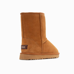 'SUEDE BLEND' UGG CLASSIC MENS SHORT(3/4) BOOTS - LARGER SIZES