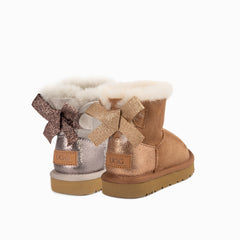 UGG KIDS BAILEY BOW (GLITZ) BOOTS