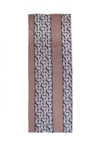 100% MERINO WOOL SCARF - MING BLUE